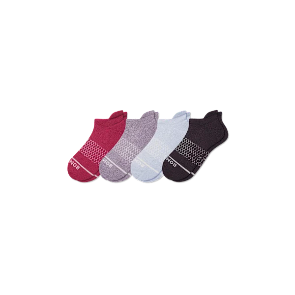 Women's Merino Wool Blend Ankle Sock 4-Pack