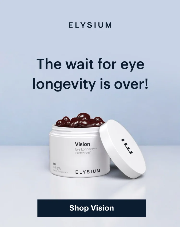 ELYSIUM | The wait for eye longevity is over! | Shop Vision