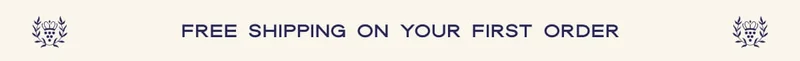 FREE SHIPPING ON YOUR FIRST ORDER
