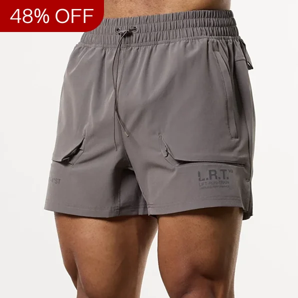 LRT Grey Performance 4"Shorts