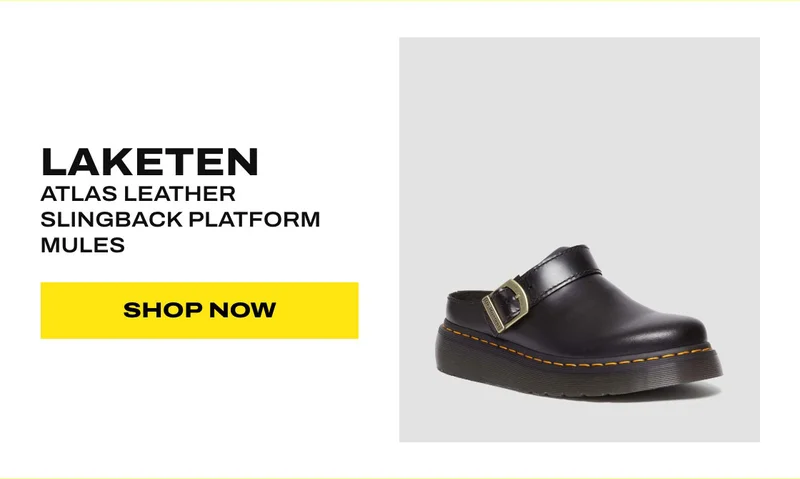 Laketen Atlas Leather Slingback Platform Mules