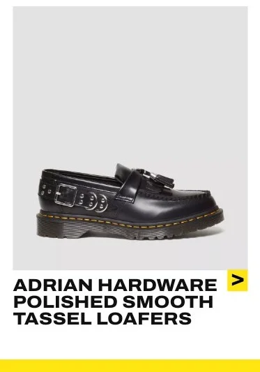Adrian Hardware Polished Smooth Tassel Loafers