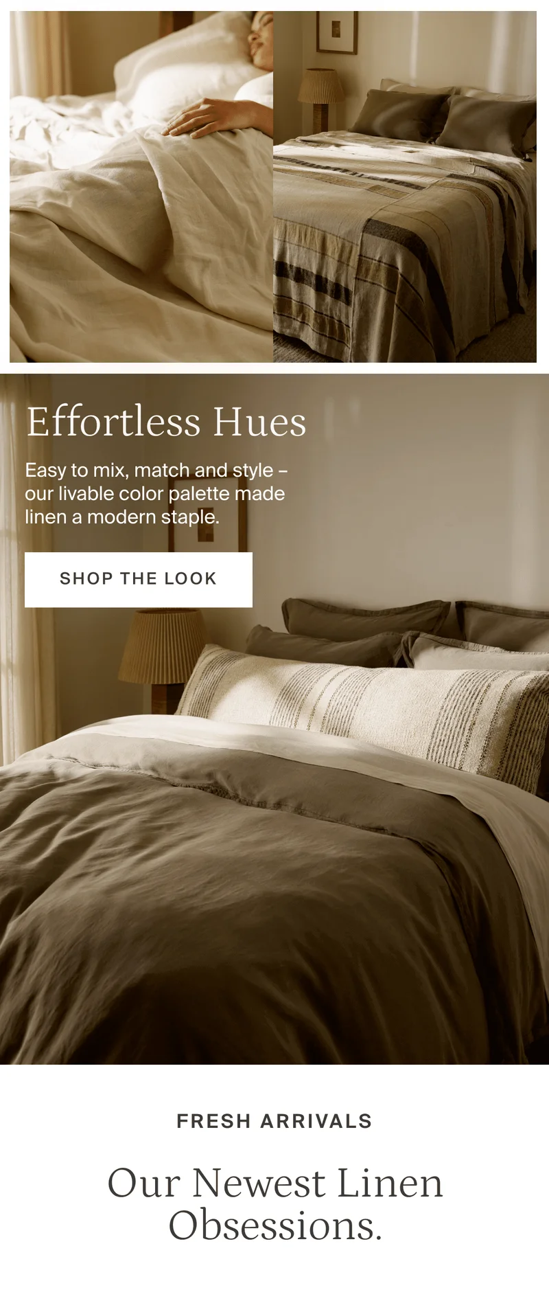 Effortless hues. Shop the look.