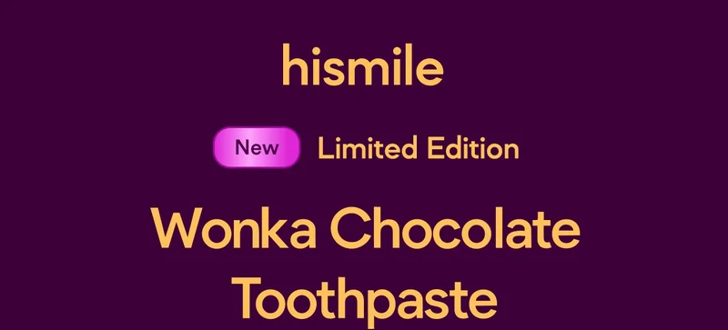 Limited edition Wonka chocolate Flavoured Toothpaste!