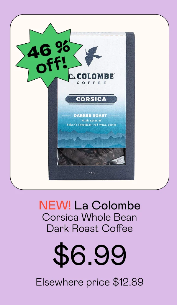 Corsica Whole Bean Dark Roast Coffee