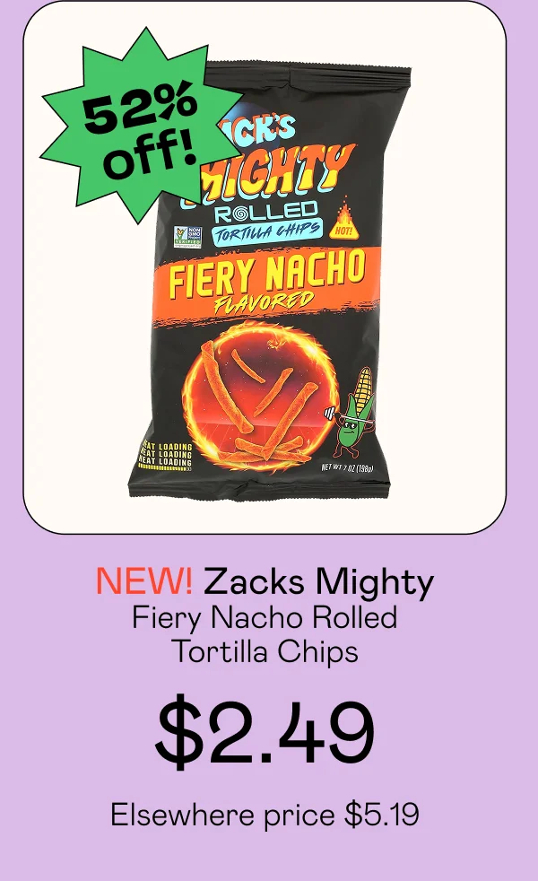 Fiery Nacho Rolled Tortilla Chips