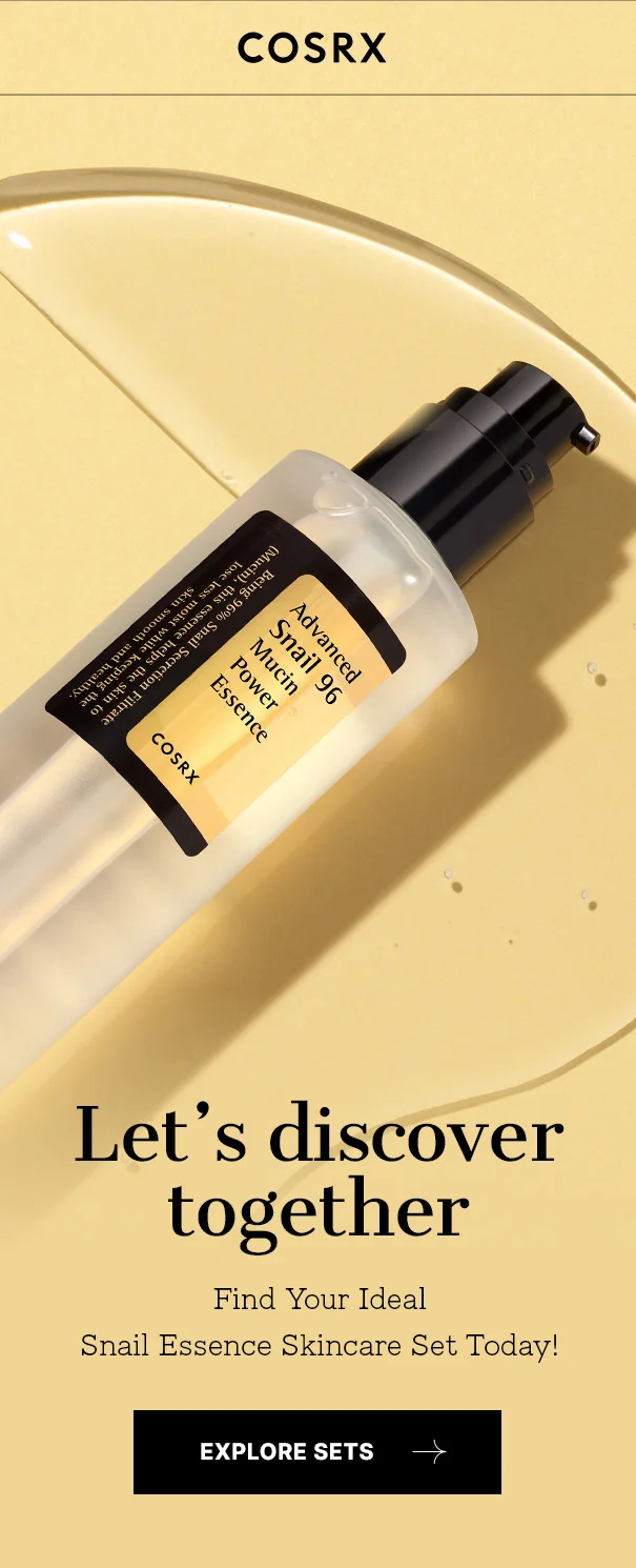 Find your ideal Snail Essence Skincare Set Today! Explore Sets →