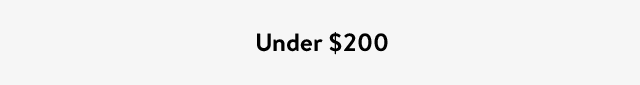 Under $200