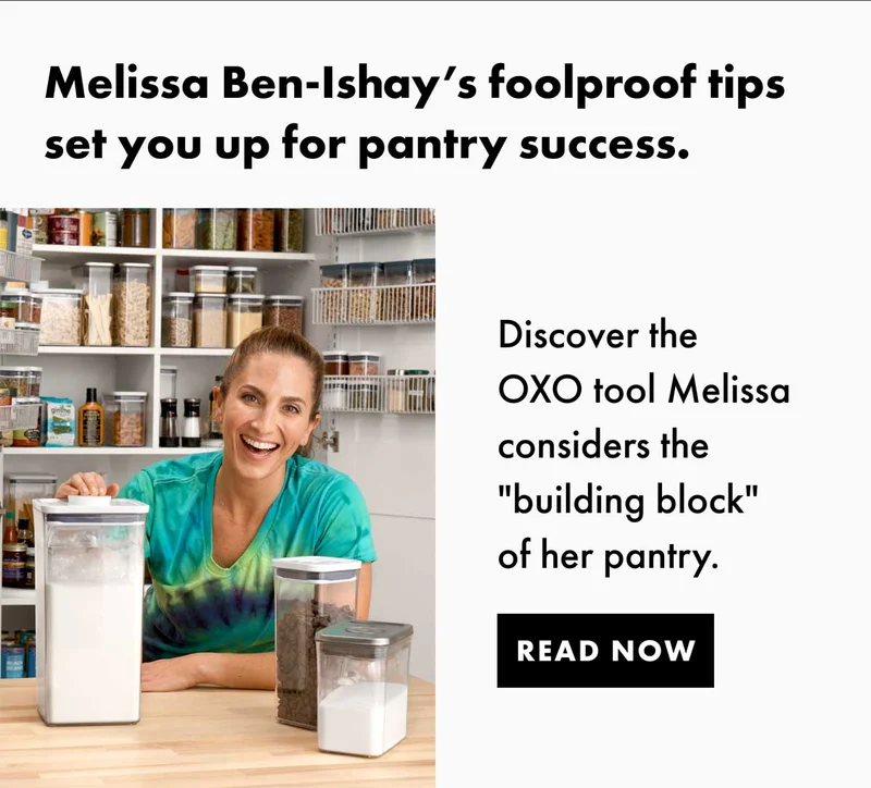 Discover the OXO tool Melissa considers the building block" of her pantry | Read Now