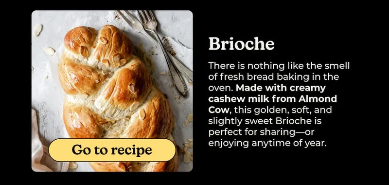 Celebrate Thanksgiving With Almond Cow - Brioche