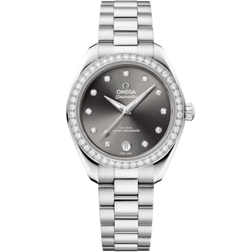 Seamaster Aqua Terra 150M 30 mm, steel on steel