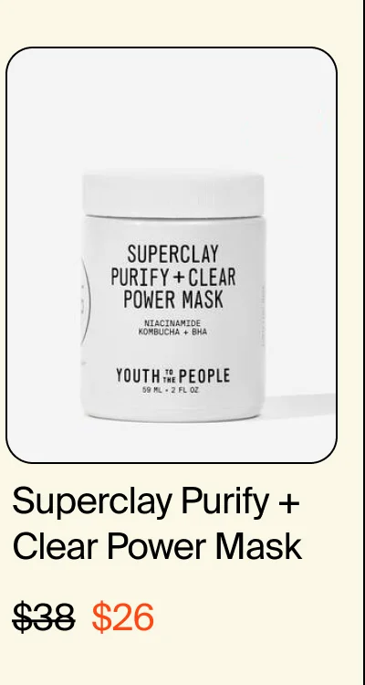 Superclay Purify + Clear Power Mask
