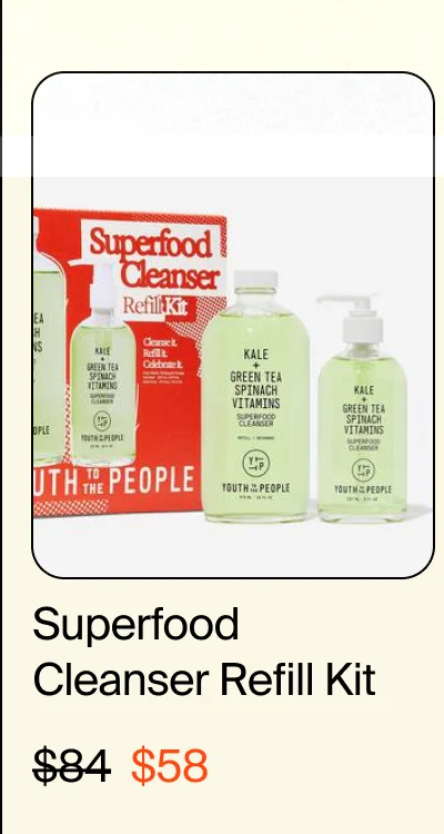 Superfood Cleanser Refill Kit