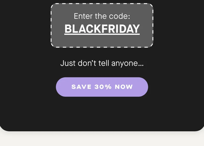 Save 30% Now