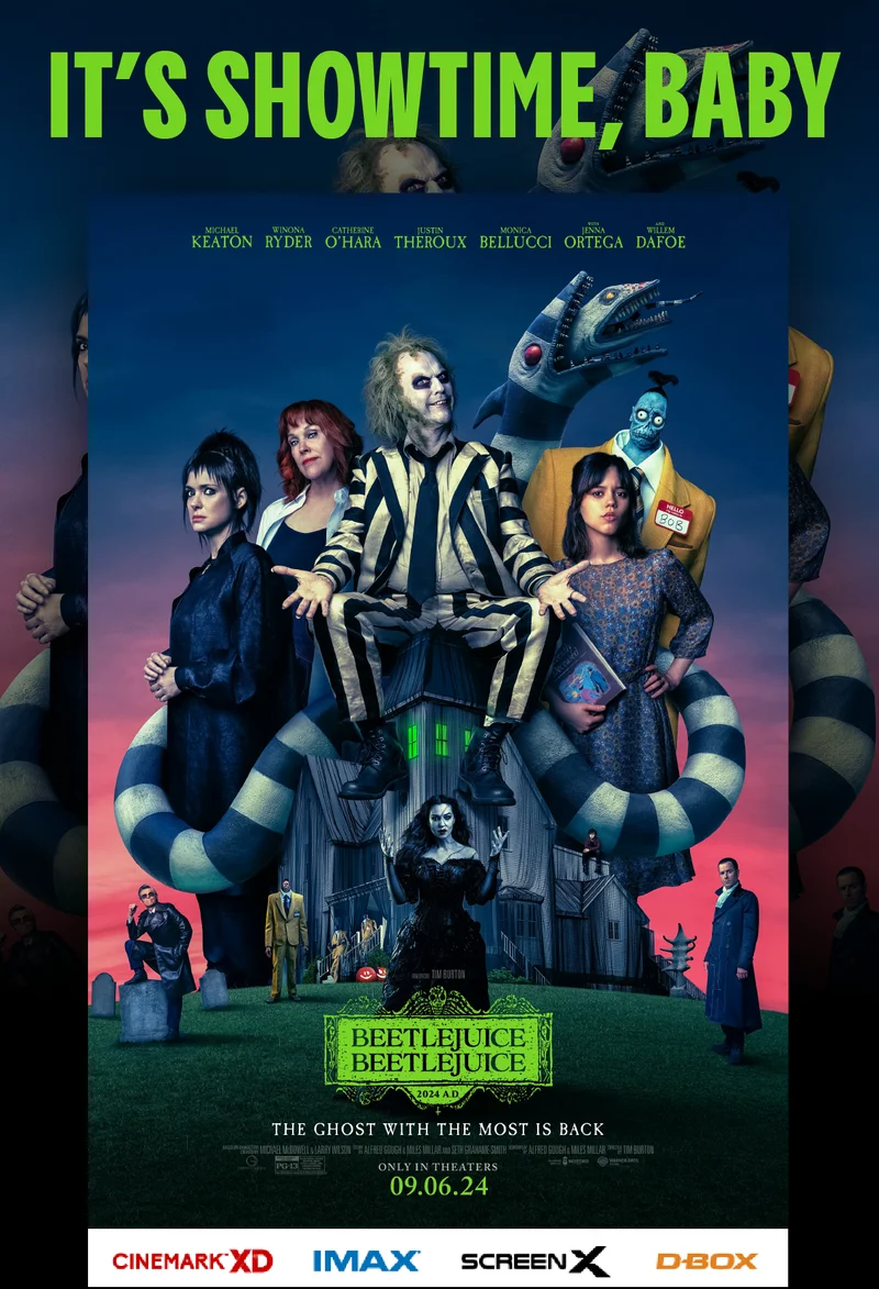 IT'S SHOWTIME, BABY | BEETLEJUICE BEETLEJUICE