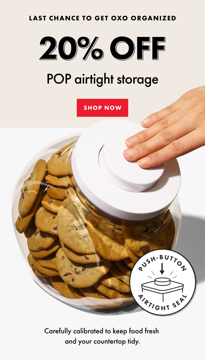 Last chance to get OXO organized. Shop now.