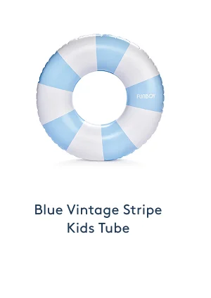 Shop - Blue Vintage Stripe Kids Tube