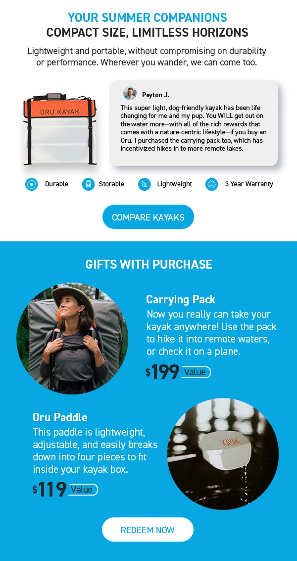PRIME DAY SAVINGS: FREE SHIPPING + FREE PADDLE & PACK PRIME DAY SAVINGS: FREE SHIPPING + FREE PADDLE & PACK