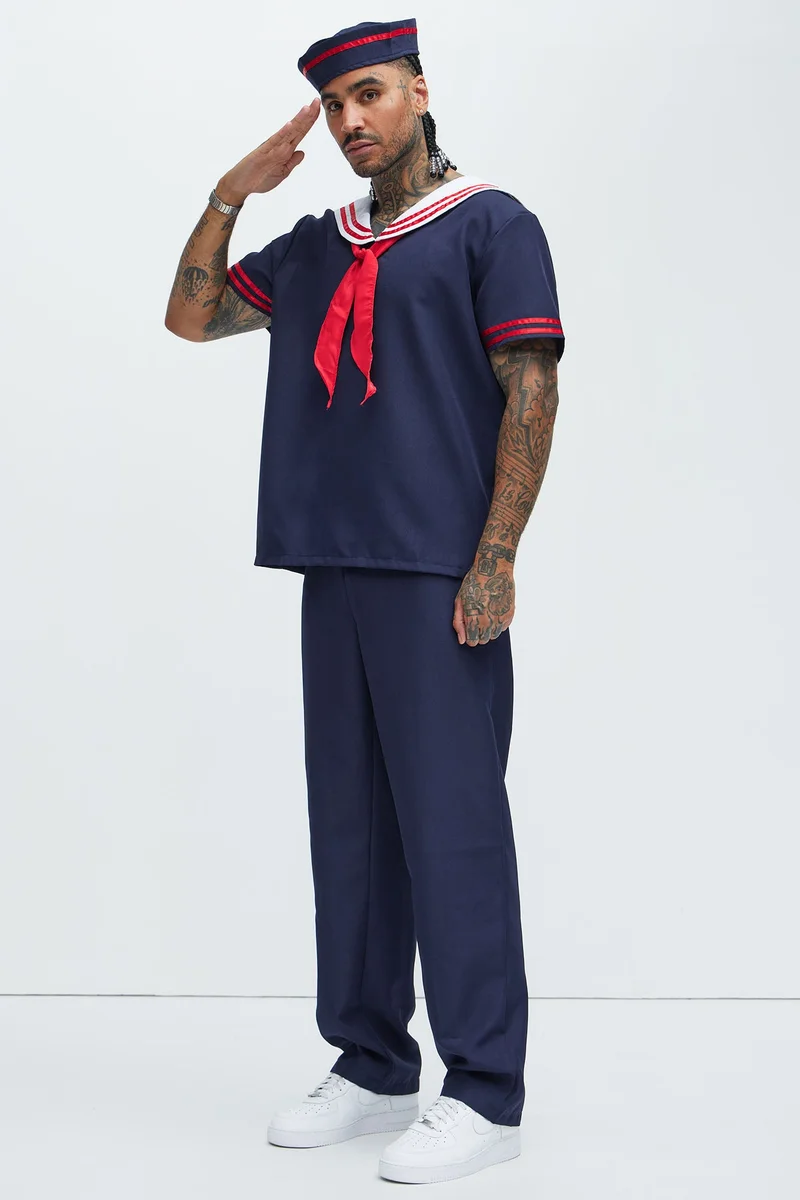 Image of Ahoy Matey Costume - Blue/combo