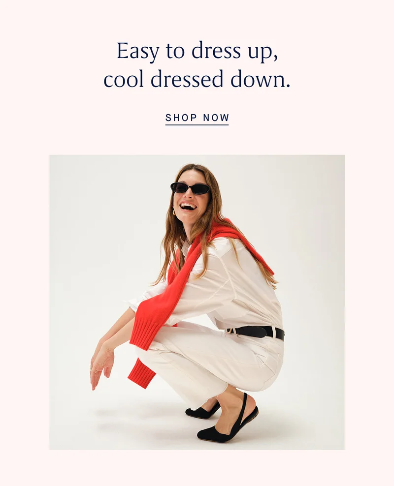 Easy to dress up, cool dressed down. SHOP NOW