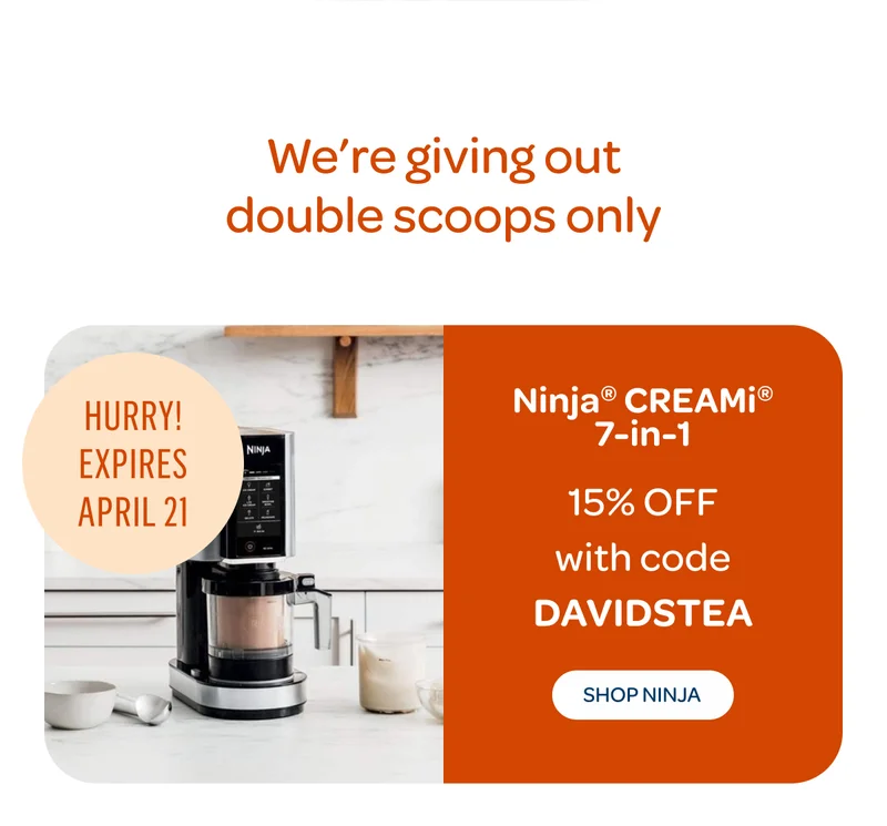 We’re giving out double scoops only - Ninja® Creami® 7-in-1 15% off - Shop Ninja