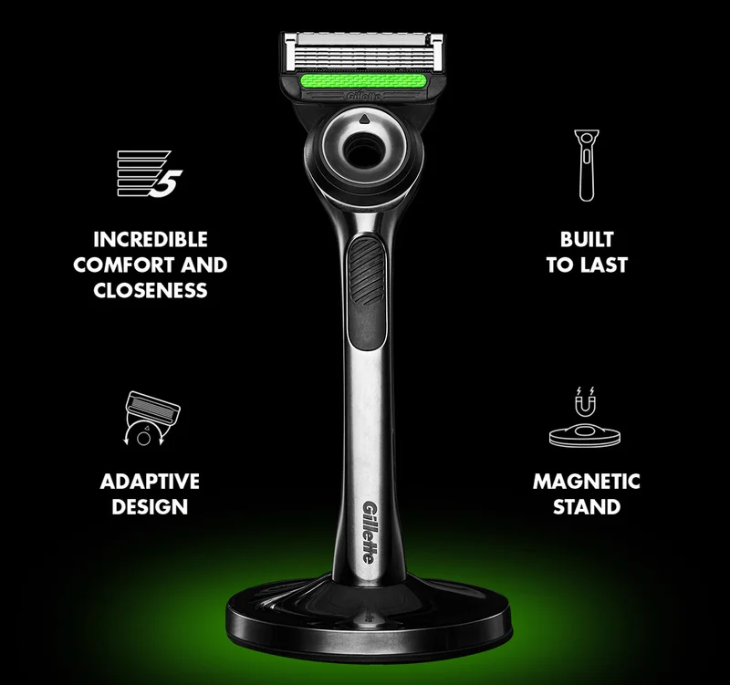 Incredible comfort and closeness; Built to last; adaptive design; magnetic stand.