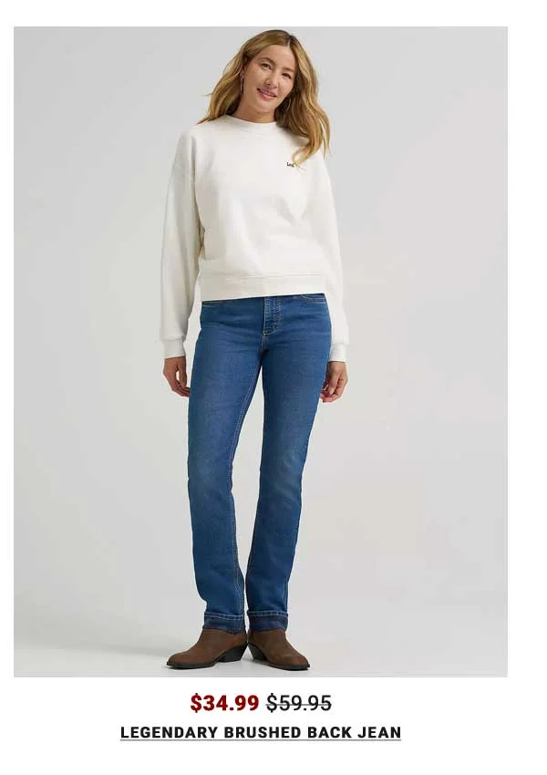 Women's Legendary Brushed Back Jean