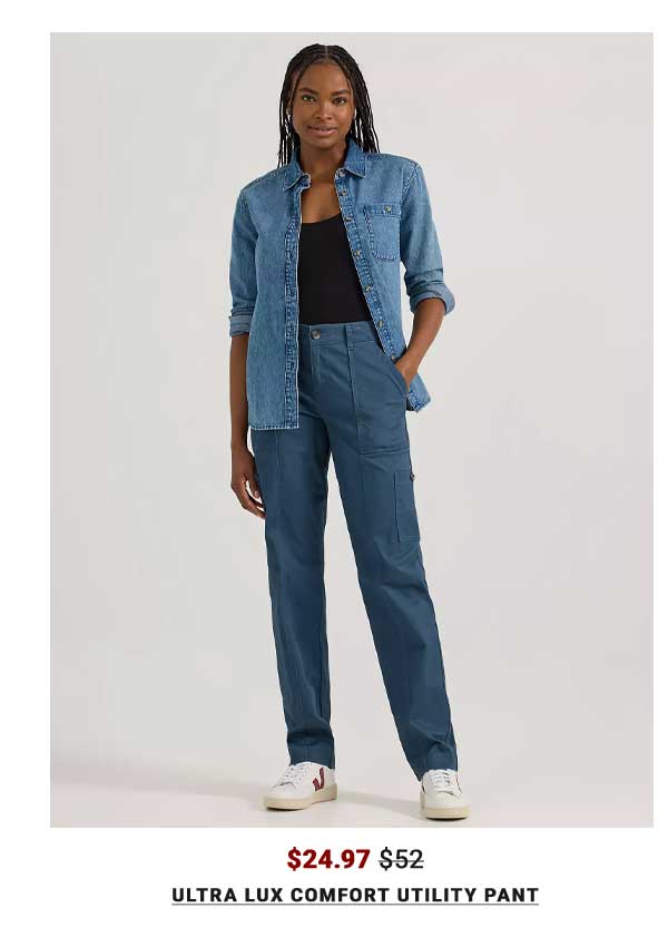 Women's Ultra Lux Comfort with Flex-to-Go Loose Utility Pant