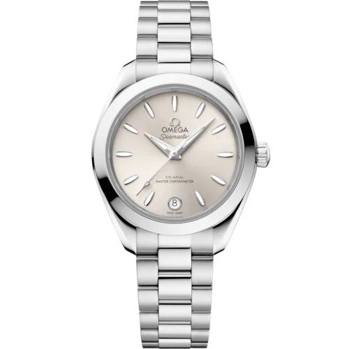 Seamaster Aqua Terra 150M 30 mm, steel on steel