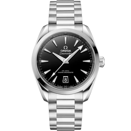 Seamaster Aqua Terra 150M 38 mm, steel on steel