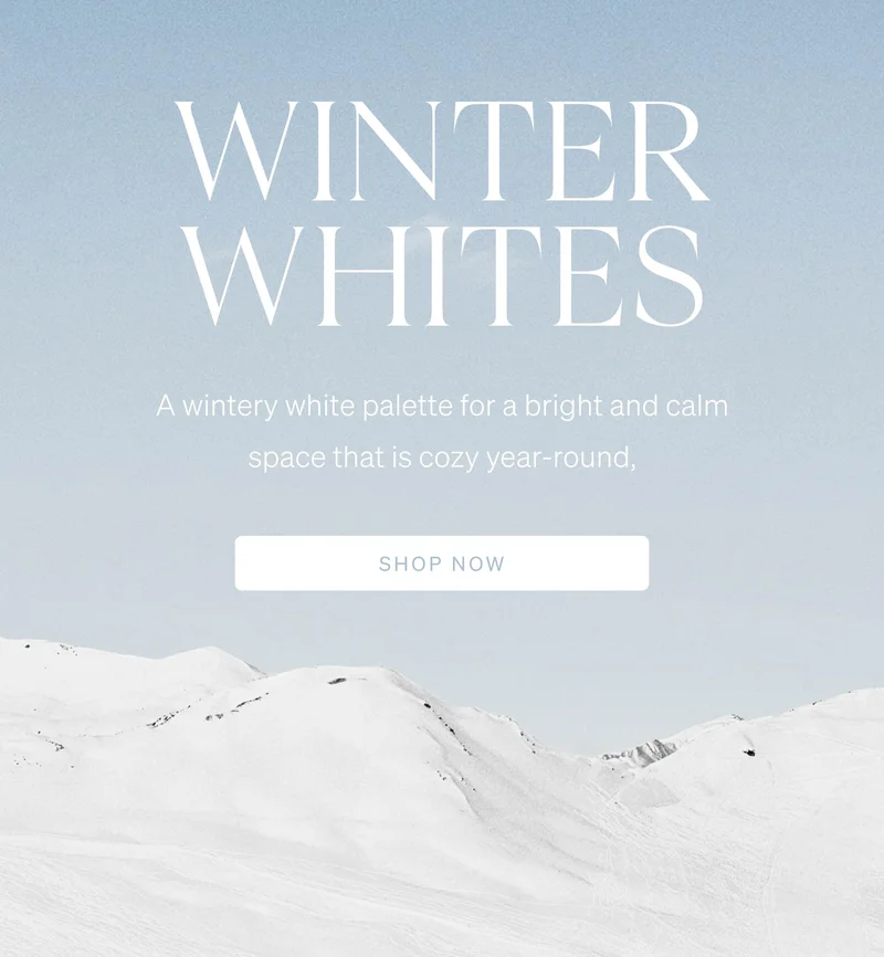 Shop Winter Whites