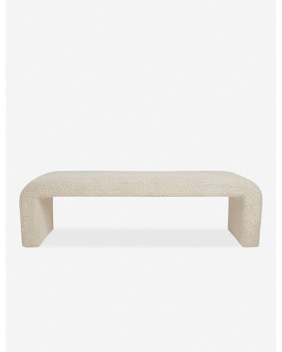 Tate Bench - Denim Vintage Velvet