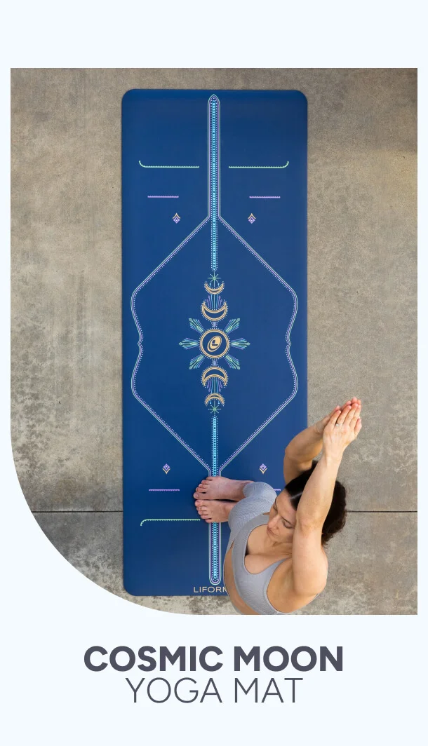 Cosmic Moon Yoga Mat