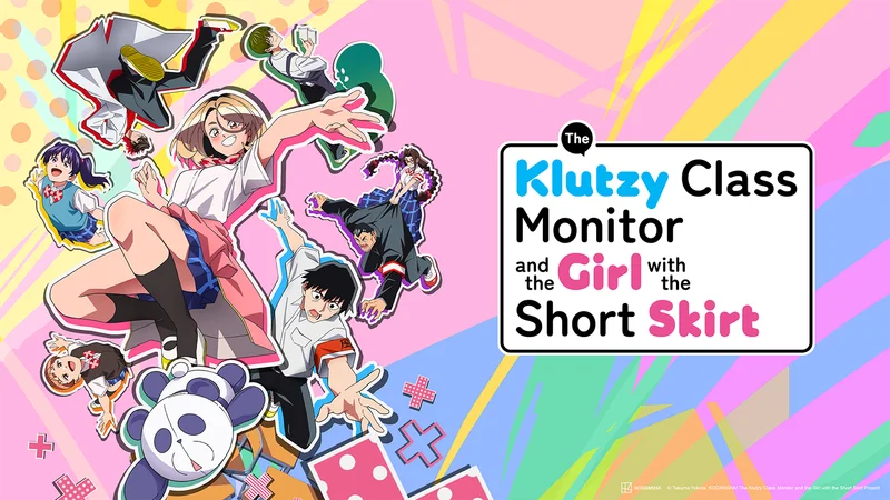 The Klutzy Class Monitor and the Girl with the Short Skirt