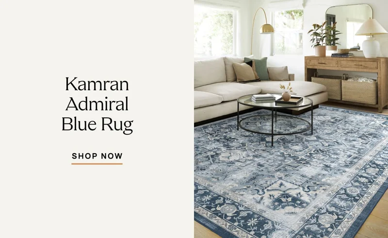 Kamran Admiral Blue Rug