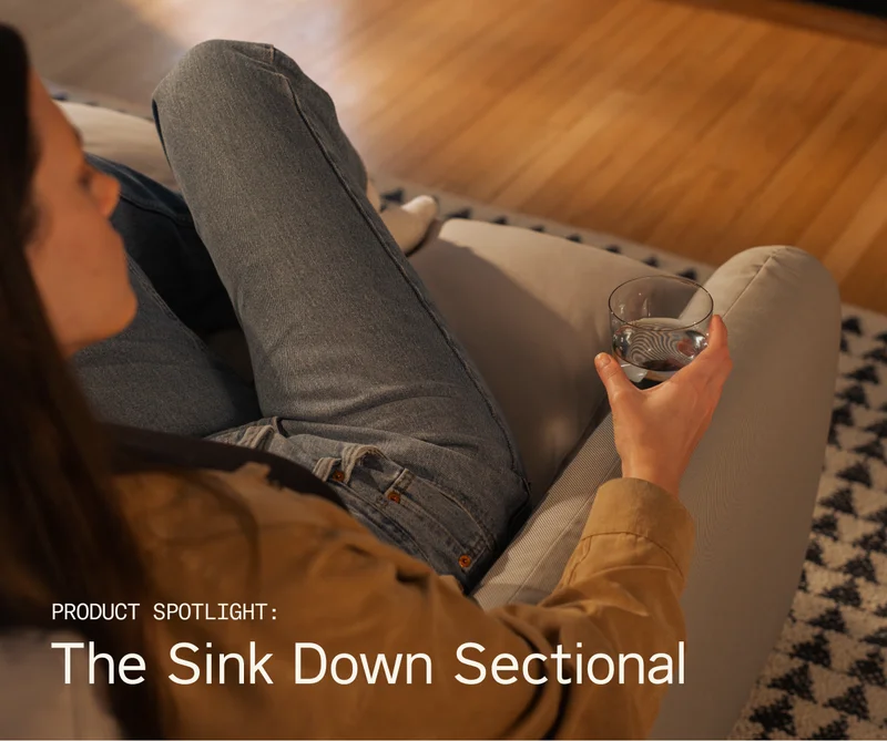 The Sink Down Sectional