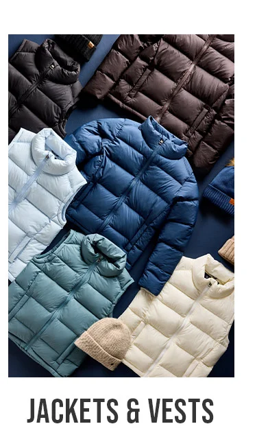 JACKETS AND VESTS