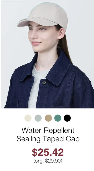 Shop Water Repellent Sealing Taped Cap