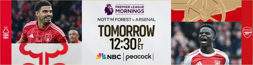 Nottingham Forest v. Arsenal Tomorrow