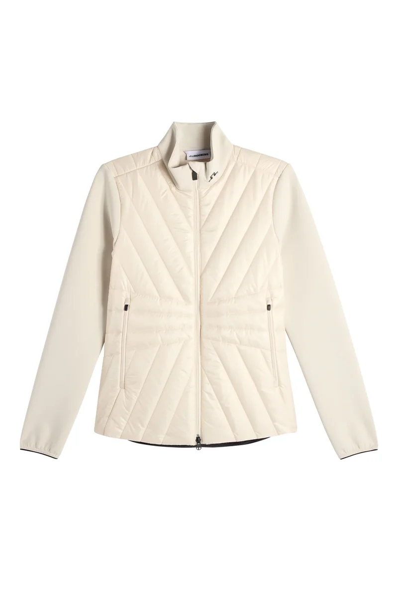 Image of Holma Quilt Hybrid Jacket / Moonbeam