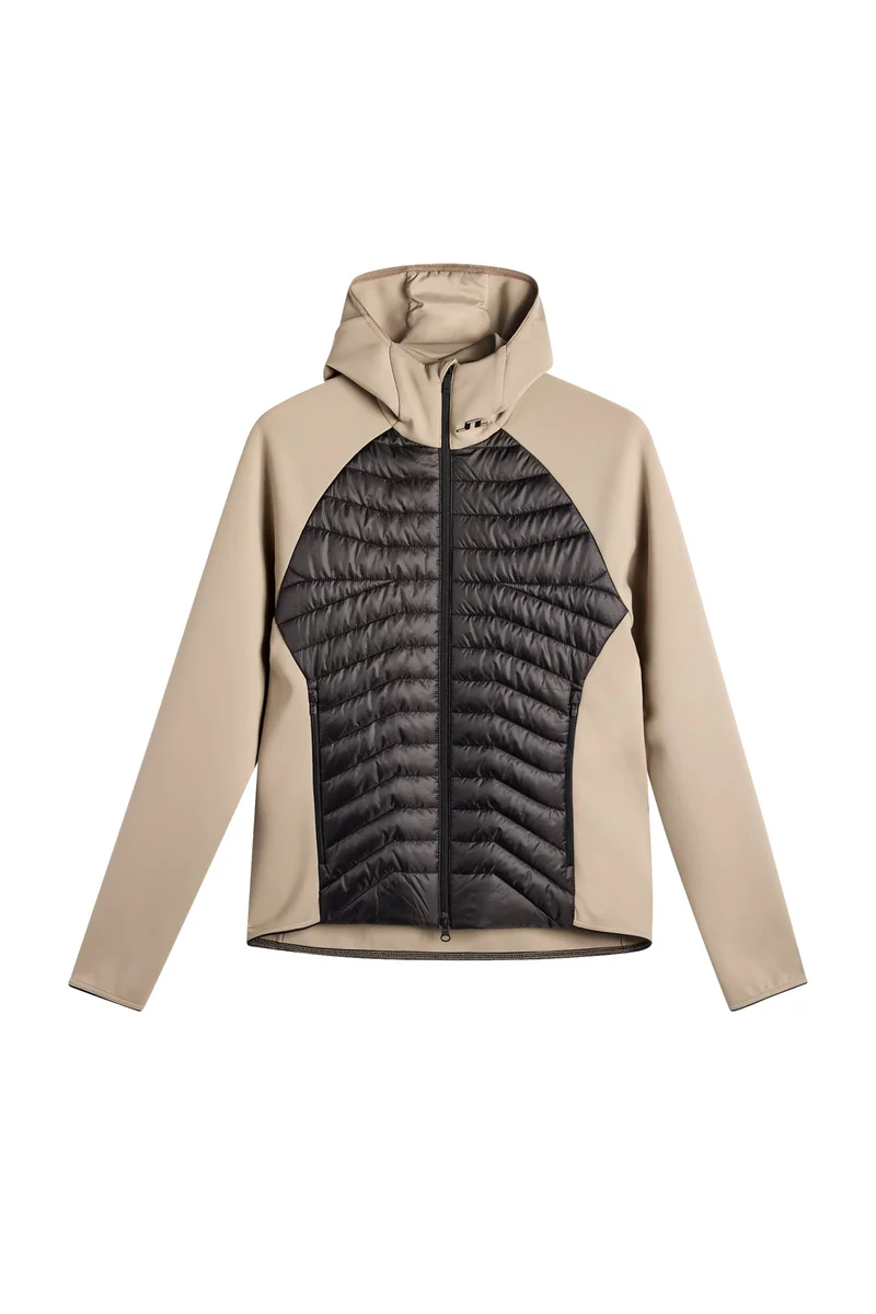 Image of Heyden Quilt Hybrid Hood / Brindle
