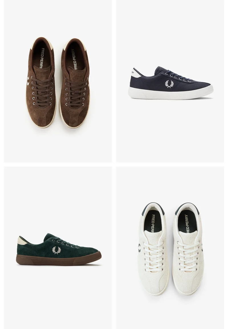 A selection of Fred Perry Tennis Shoes