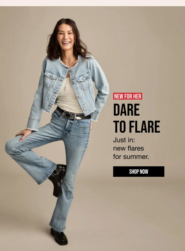 Dare to Flare Shop Now