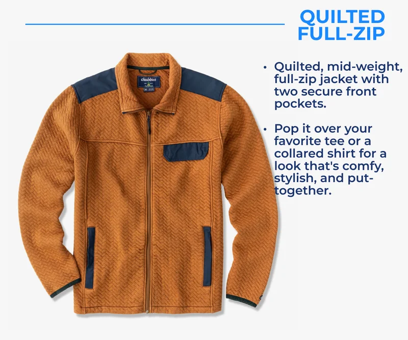 SHOP QUILTED FULL-ZIPS