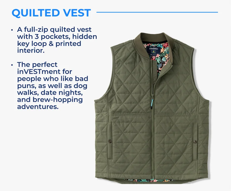 SHOP QUILTED VESTS