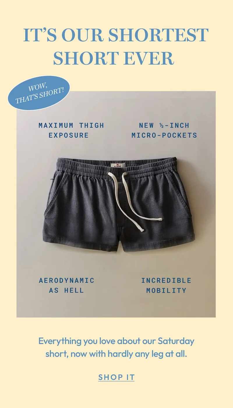 1" Beach Short