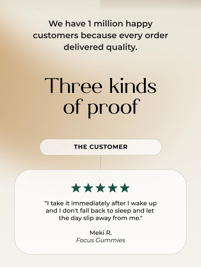 three kinds of proof