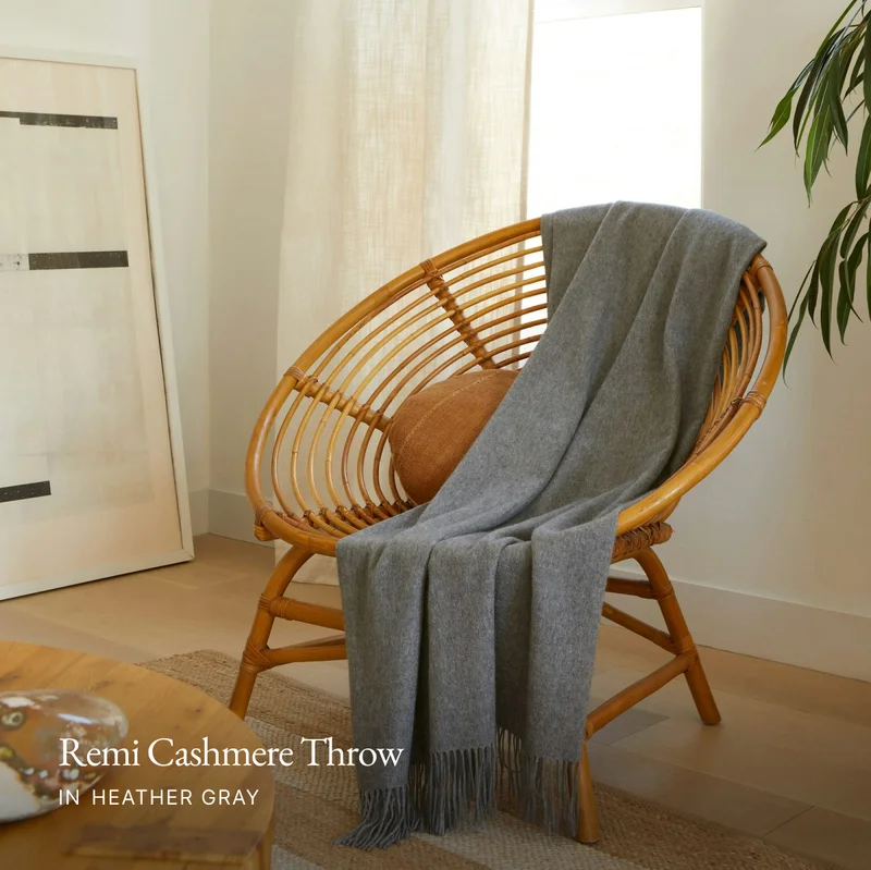 Remi Cashmere Throw