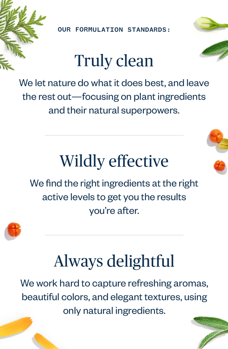 Our formulation standards