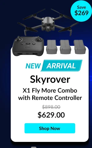Skyrover X1 Fly More Combo with Remote Controller